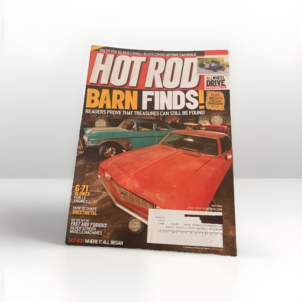 Hot Rod Magazine May 2009 Barn Finds How To Shape Sheetmetal Fast And Furious